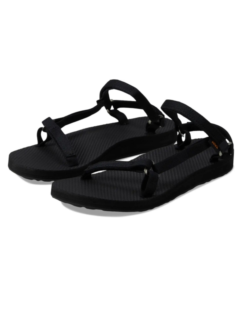 Teva Original universal slim women’s sandal black size 8 - Picture 2 of 7